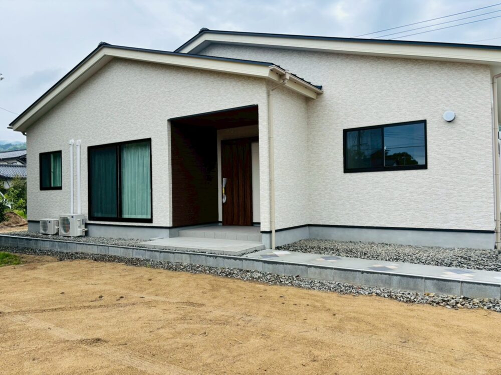 回遊動線の優れた平屋のお家が完成