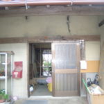 リフォーム前の玄関